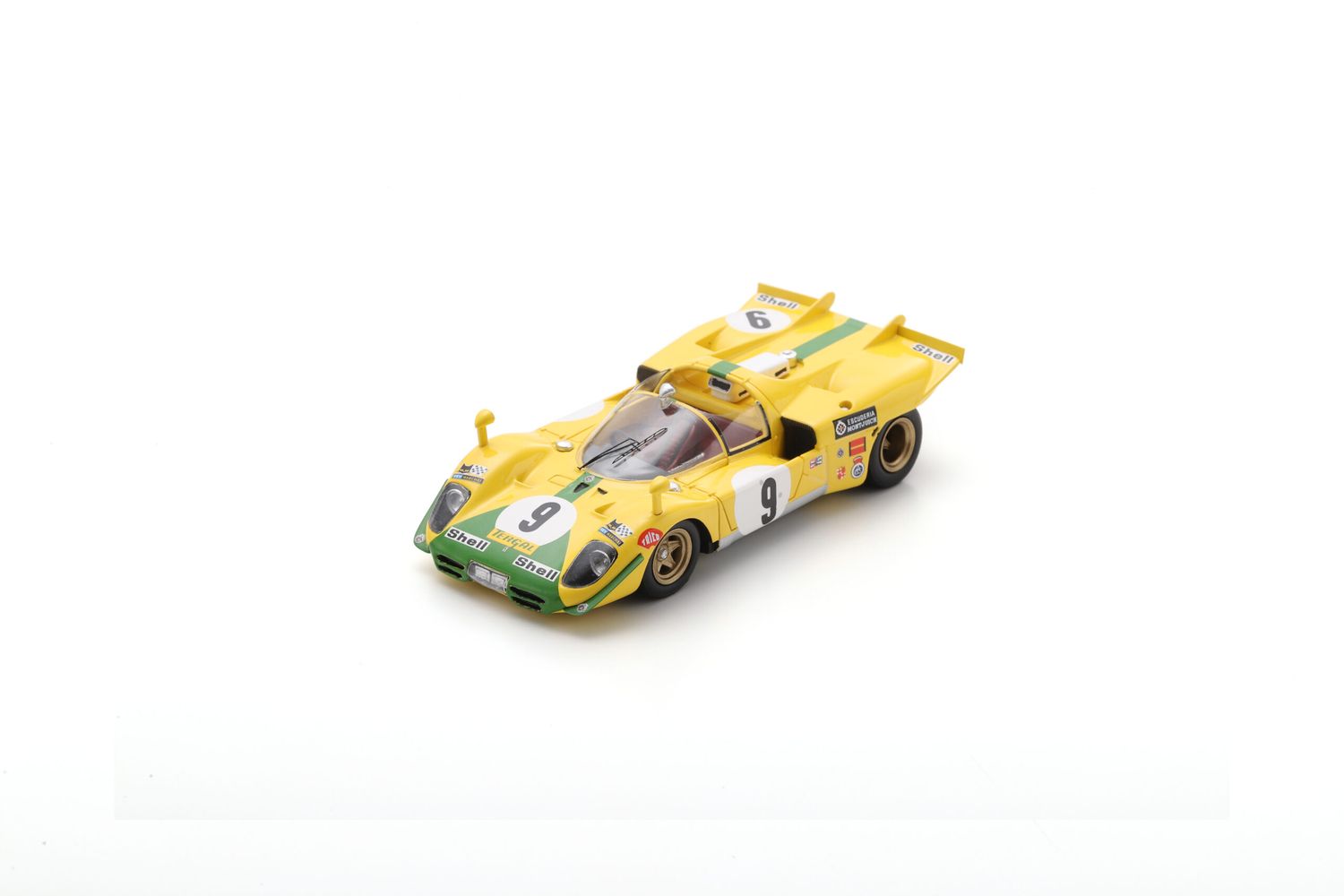 1:43 Looksmart - Ferrari 512 S No.9 Le Mans 24H 1970 J. Juncadella – J. Fernandez