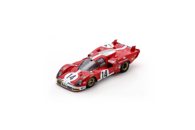 1:43 Looksmart - Ferrari 512 S No.14 Le Mans 24H 1970 J.  Bonnier – R. Wisell