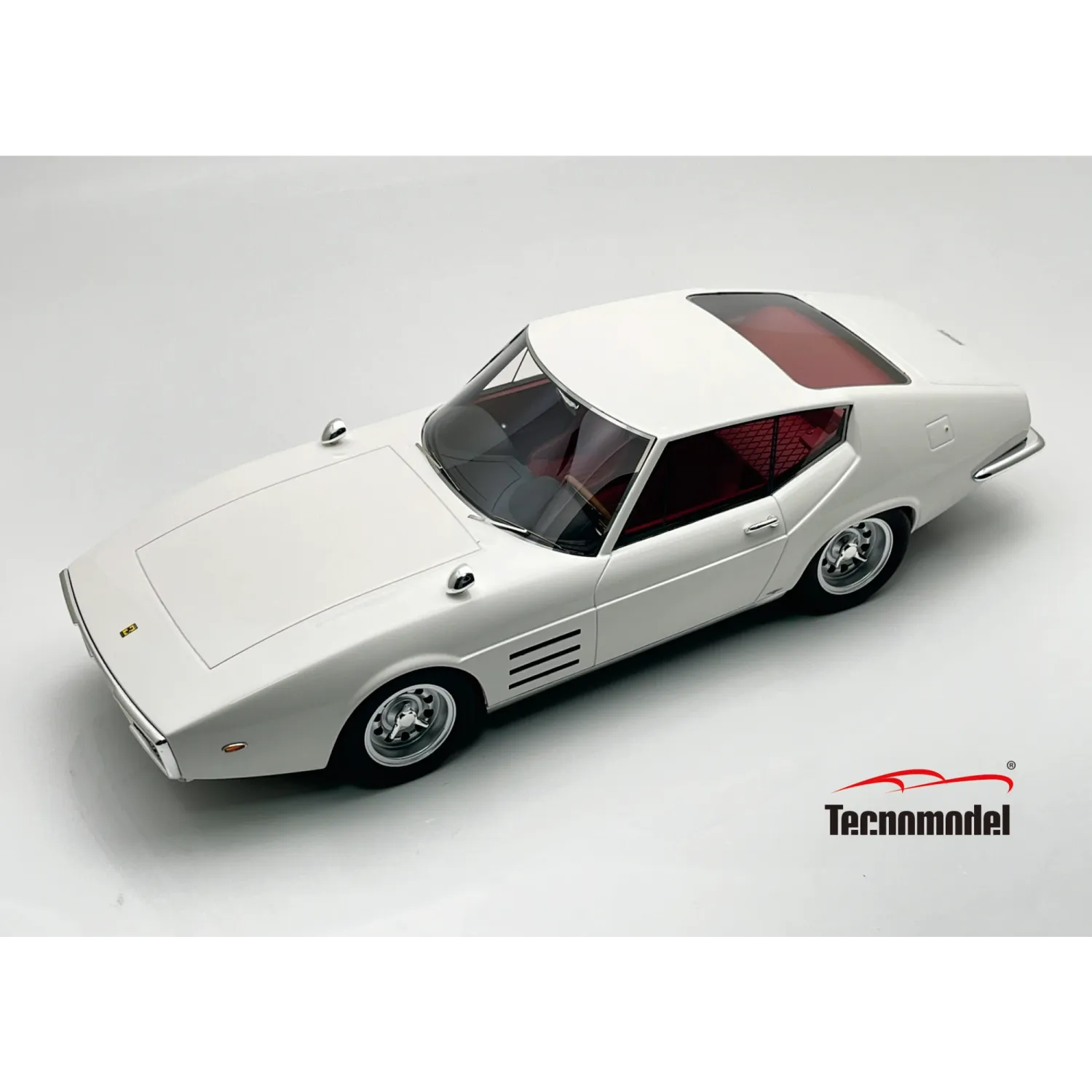 1:18 Tecnomodel - 1968 Ferrari 250GT Drogo Bianco Avus White