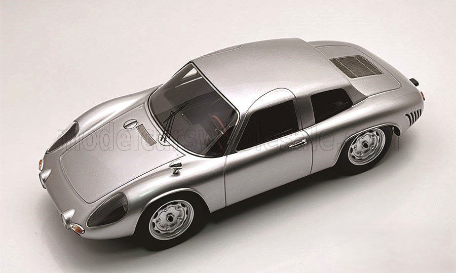 1:18 Tecnomodel - 1963 Porsche 356B Carrera 2000 GS/GT Silver