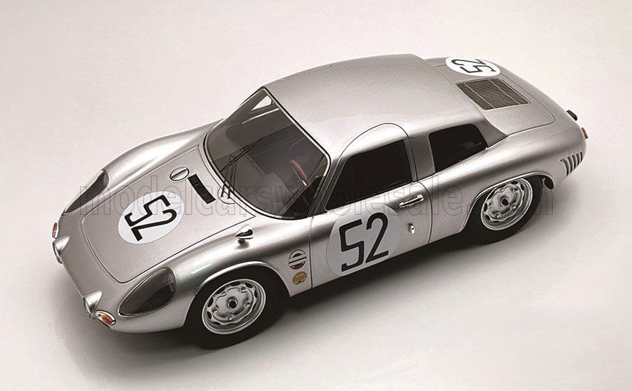 1:18 Tecnomodel - Porsche 356B Carrera 2000 GS/GT Team Porsche System Engineering #52 24h Daytona 1964 E. Barth
