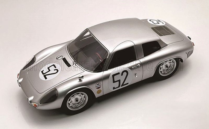 1:18 Tecnomodel - Porsche 356B Carrera 2000 GS/GT Team Porsche System Engineering #52 24h Daytona 1964 E. Barth