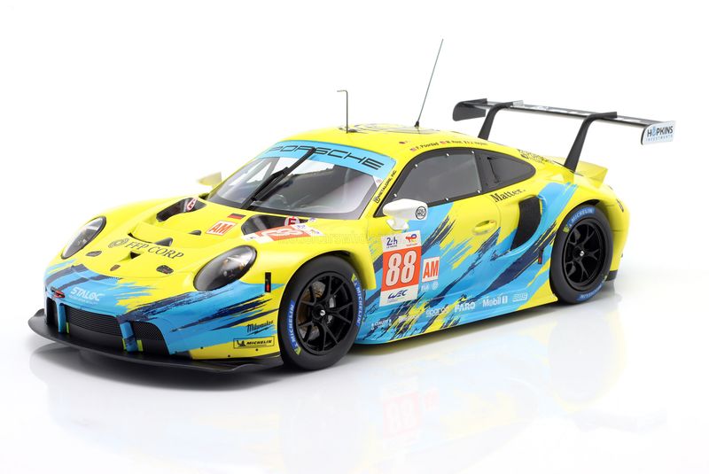 1:18 Ixo - Porsche 911 991 RSR-19 4.2L Team Dempsey Proton Racing #88 24 Le Mans 2022 F. Poordad