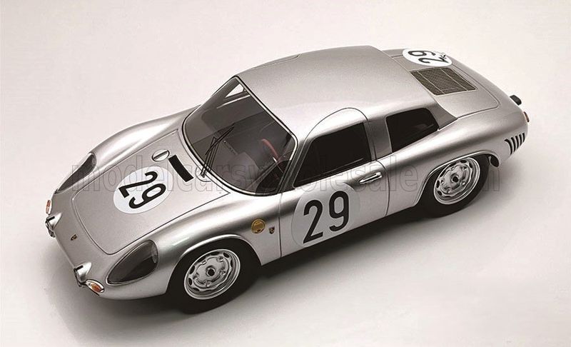 1:18 Tecnomodel - Porsche 356B Carrera 2000 GS/GT Team Porsche System Engineering #29 24h Le Mans 1963 C.G. De Beaufort