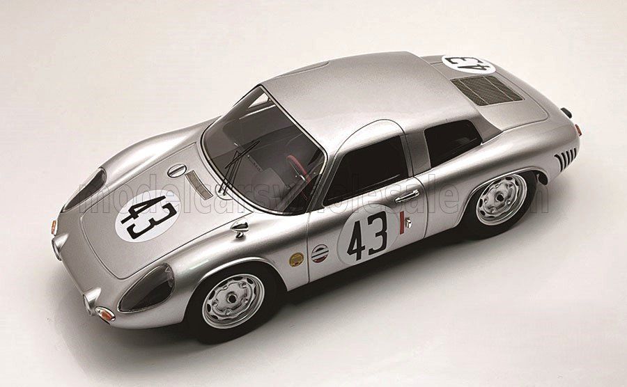 1:18 Tecnomodel - Porsche 356B Carrera 2000 GS/GT Team Porsche System Engineering #43 12h Sebring 1964 B. Pon