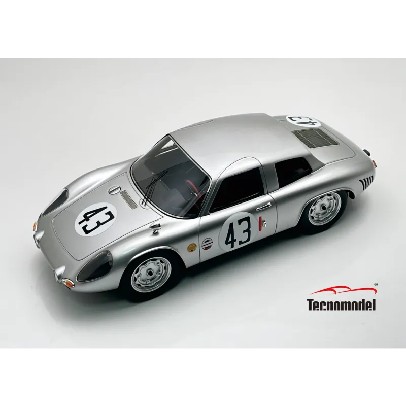 1:18 Tecnomodel - Porsche 356B Carrera 2000 GS/GT Team Porsche System Engineering #43 12h Sebring 1964 B. Pon 1:18 Tecnomodel - Porsche 356B Carrera 2000 GS/GT Team Porsche System Engineering #43 12h Sebring 1964 B. Pon