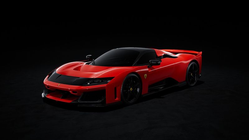 1:12 Looksmart - 2024 Ferrari F80 Rosso Corsa 1:12 Looksmart - 2024 Ferrari F80 Rosso Corsa