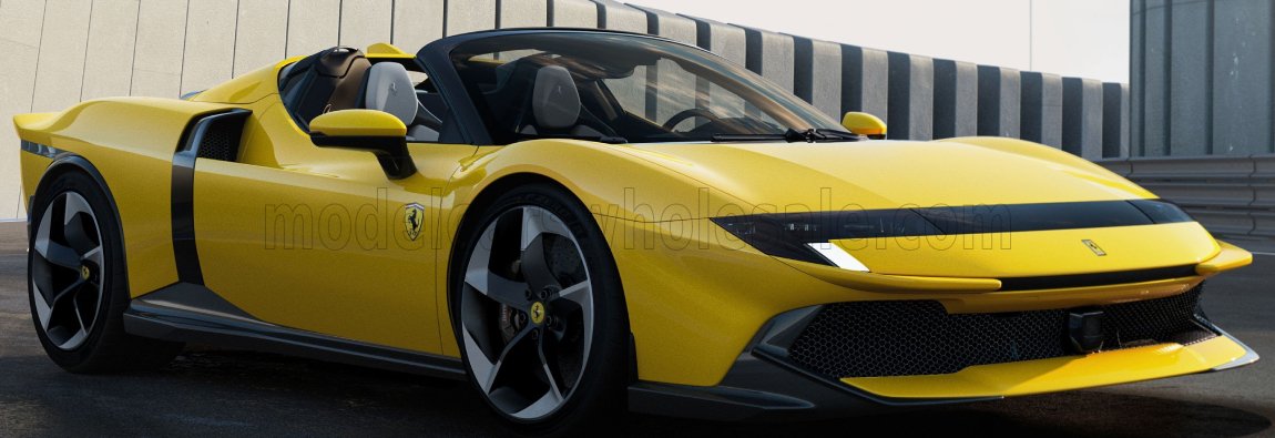 1:12 Looksmart - 2025 Ferrari 849 Testarossa Spider Giallo Modena