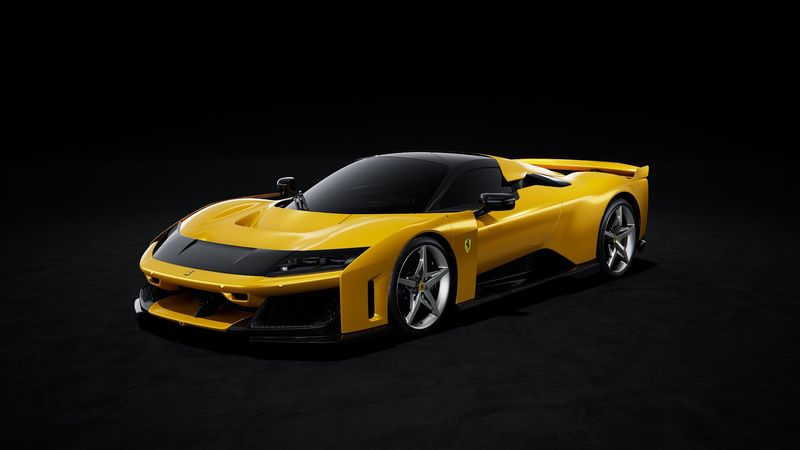 1:12 Looksmart - 2024 Ferrari F80 Giallo Modena 1:12 Looksmart - 2024 Ferrari F80 Giallo Modena