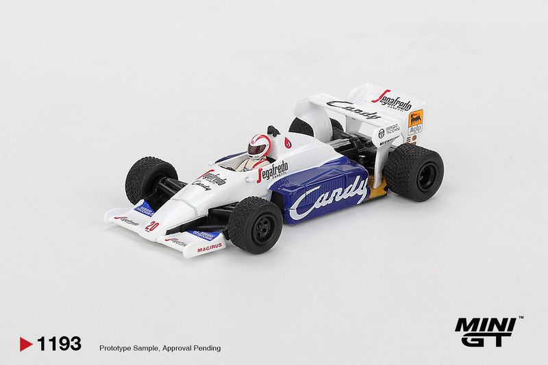 1:64 Mini GT - 1984 Toleman TG184 #20 Johnny Cecotto Monaco Grand Prix 1:64 Mini GT - 1984 Toleman TG184 #20 Johnny Cecotto Monaco Grand Prix