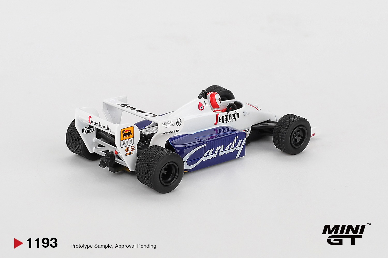 1:64 Mini GT - 1984 Toleman TG184 #20 Johnny Cecotto Monaco Grand Prix *Blister packaging*