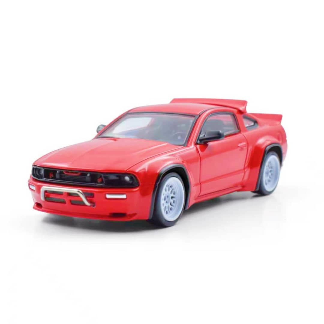 1:64 ModelModel - Pandem Mustang, red