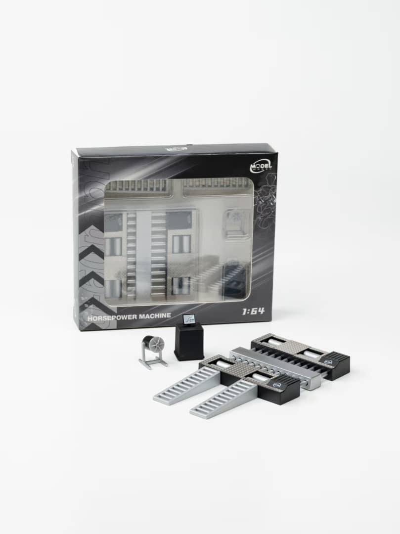 1:64 ModelModel - Horsepower machine, Black