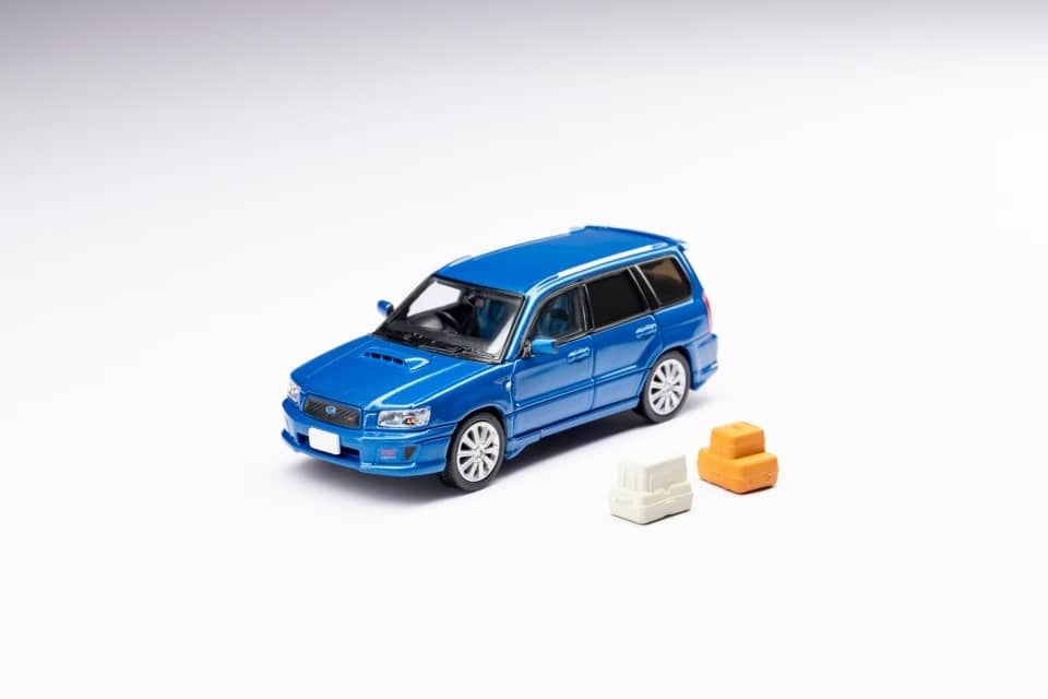 1:64 ModelModel - Subaru Forester SG9 Sti, blue