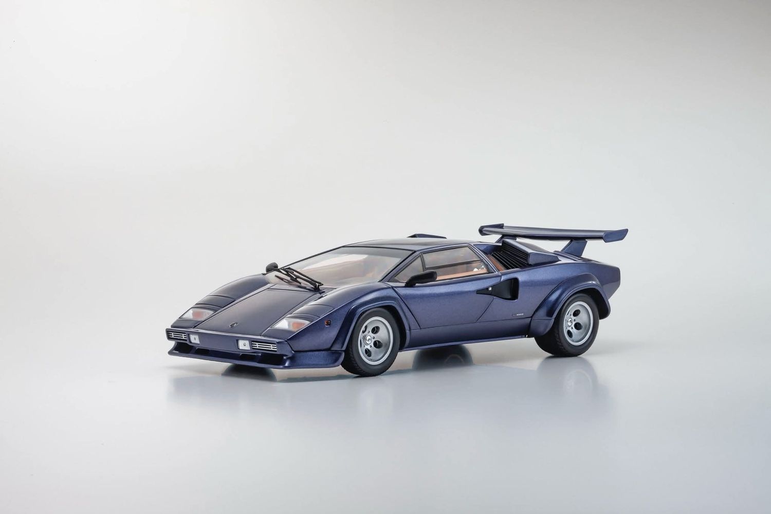 1:18 Kyosho - 1980 Lamborghini Countach LP5000 Quattrovalvole Blue Metallic