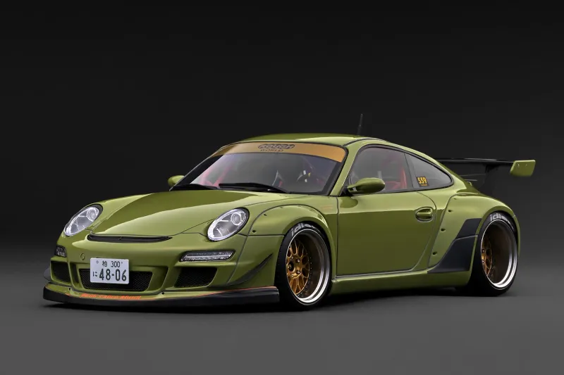 1:18 Ignition - RWB 997, green 1:18 Ignition - RWB 997, green