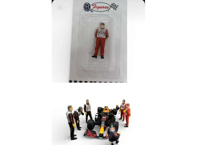 1:18 Cartrix Figuren - Track Official C Figure