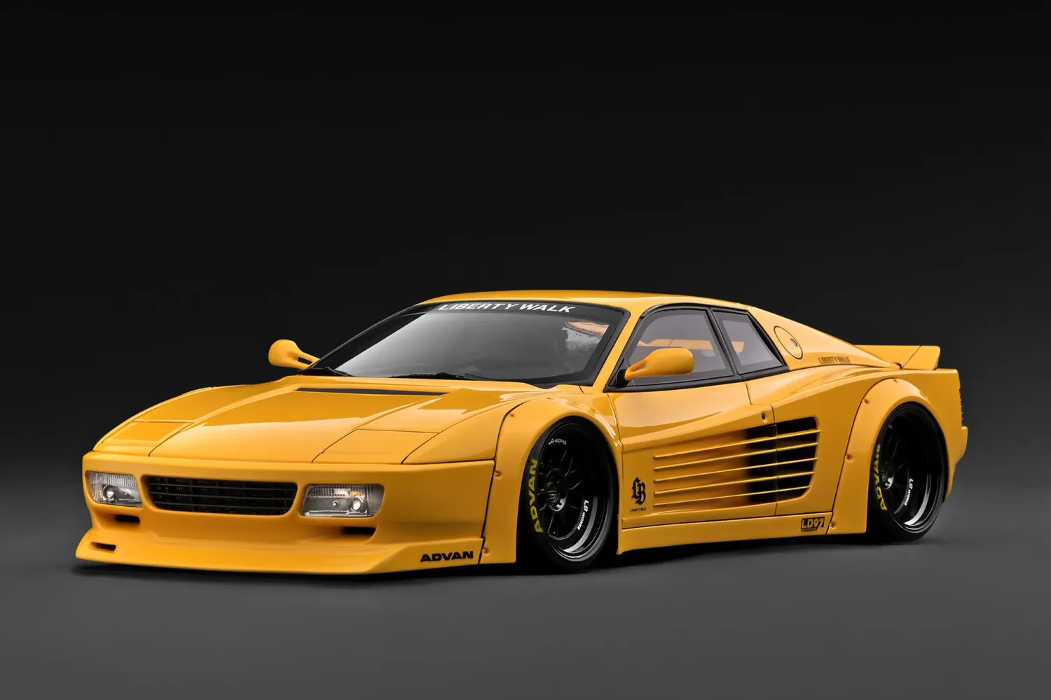 1:18 Ignition - LB-WORKS 512, yellow
