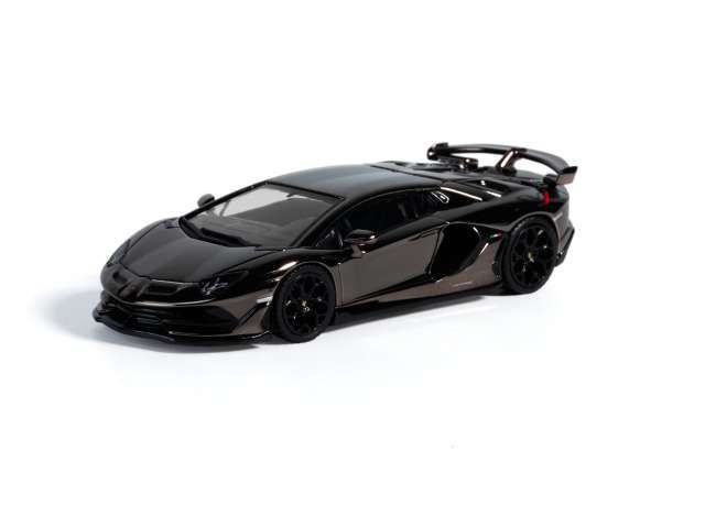 1:64 Hung Hing Toys - Lamborghini Aventador SVJ, dark chrome