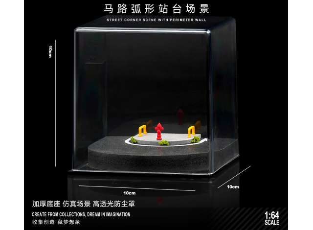 1:64 Black Box Diorama (MoreArt) - Street 18