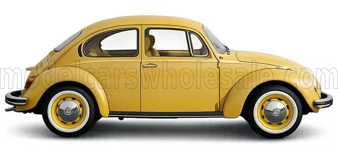 1:18 Norev - 1973 Volkswagen Beetle Maggiolinio 1303 Yellow