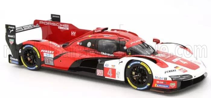 1:18 Norev - Porsche 963 #4 PORSCHE PENSKE MOTORSPORT 8th Le Mans 24H 2025 F. Nasr - N. Tandy - P. Wehrlein