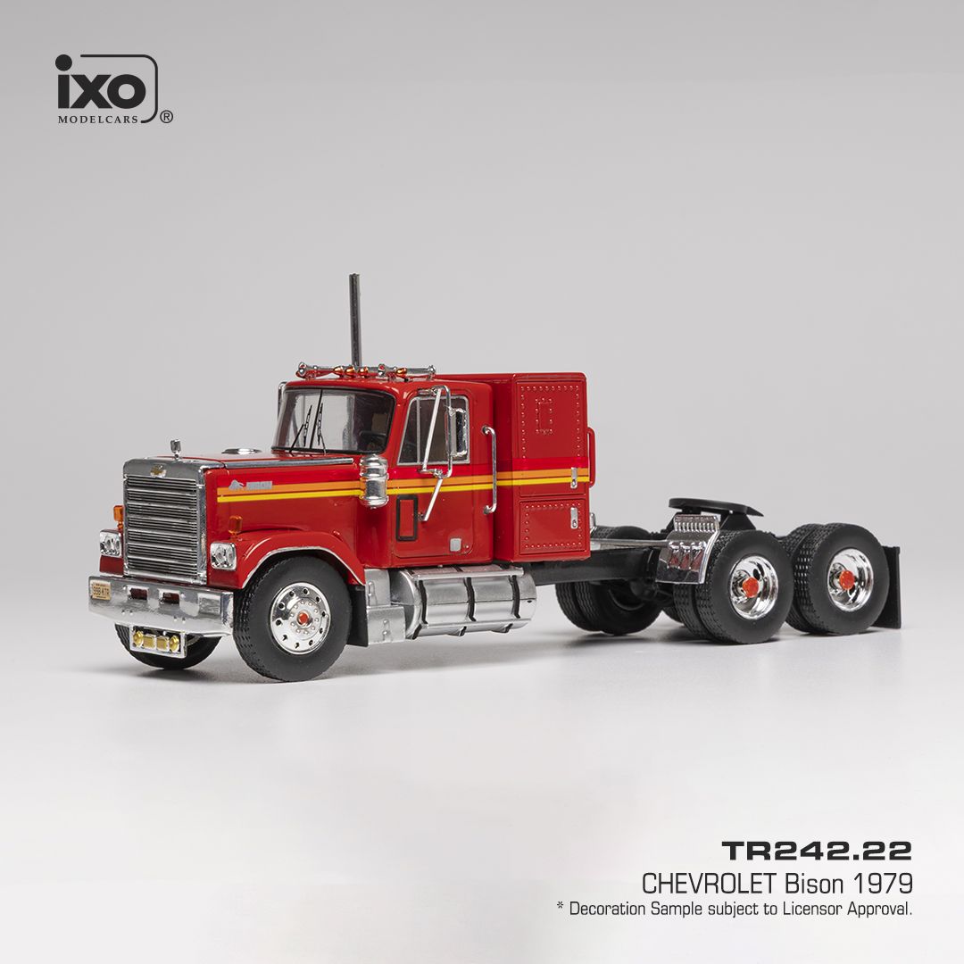 1:43 Ixo - Chevrolet Bison, rot, 1979