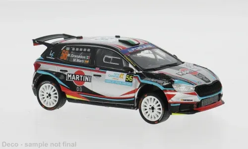 1:43 Ixo - Skoda Fabia RS Rally2, Rally Islas Canaris, 2025, #56, M. Granados / M. Marti
