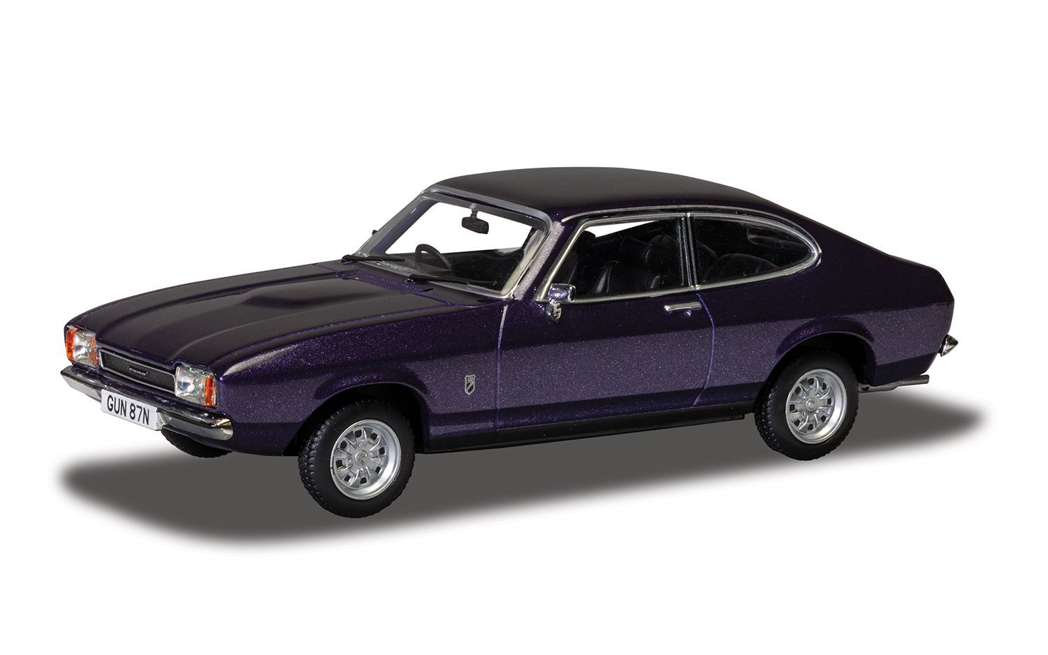 1:43 Vanguards - Ford Capri Mk2 1.6 XL, Purple Velvet