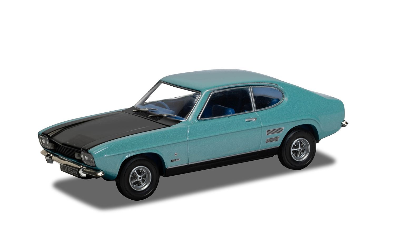 1:43 Vanguards - Ford Capri Mk1 1600 GT XLR, Glacier Blue