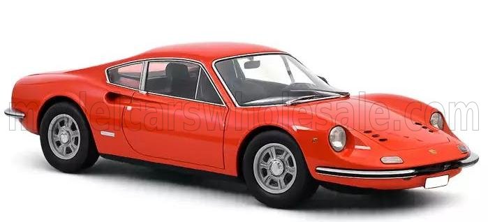 1:18 Norev - 1968 Ferrari Dino 246 GT Rosso Dino Red