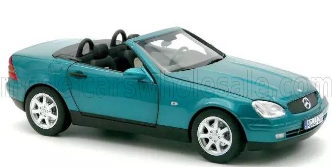 1:18 Norev - 1996 Mercedes SLK350 Cabriolet Green Metallic