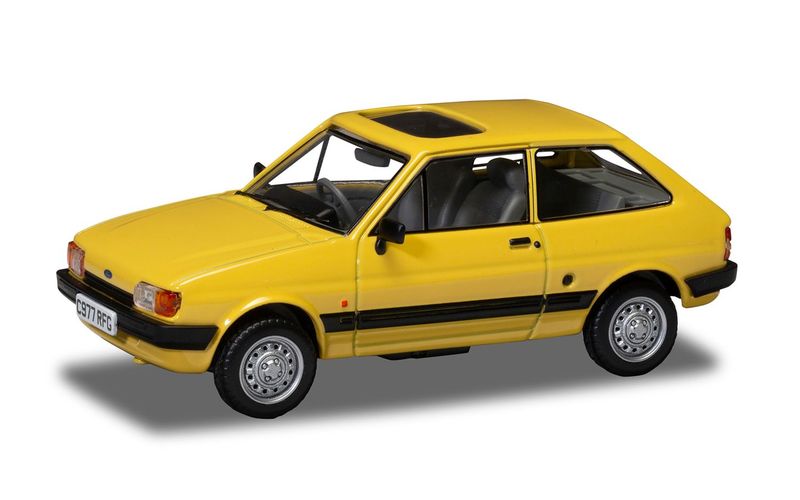 1:43 Vanguards - Ford Fiesta Mk2 1.1L, Citrine Yellow