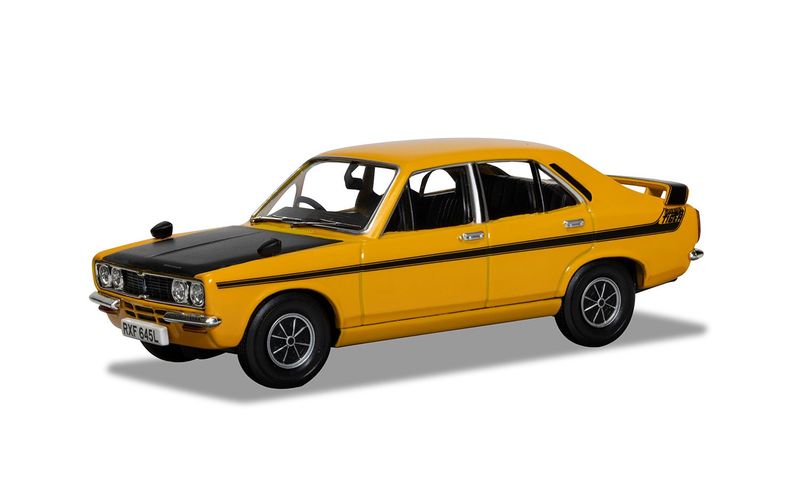 1:43 Vanguards - Hillman Avenger Tiger II, Sundance Yellow, ‘County Classics Motor Museum’