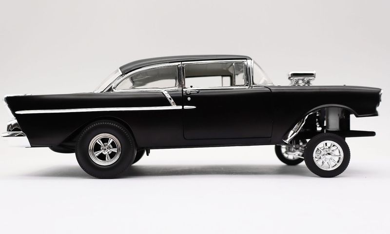 1:18 ACME - 1957 Chevrolet 150 Gasser - Prime Time Black