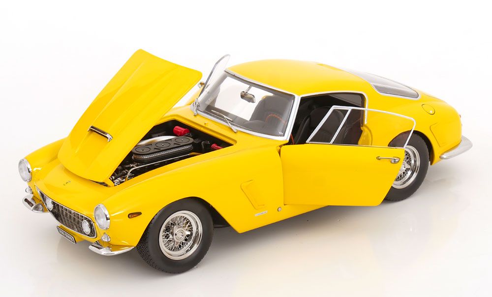 1:12 KK Scale - Ferrari 250 GT SWB Passo Corto 1961 gelb
