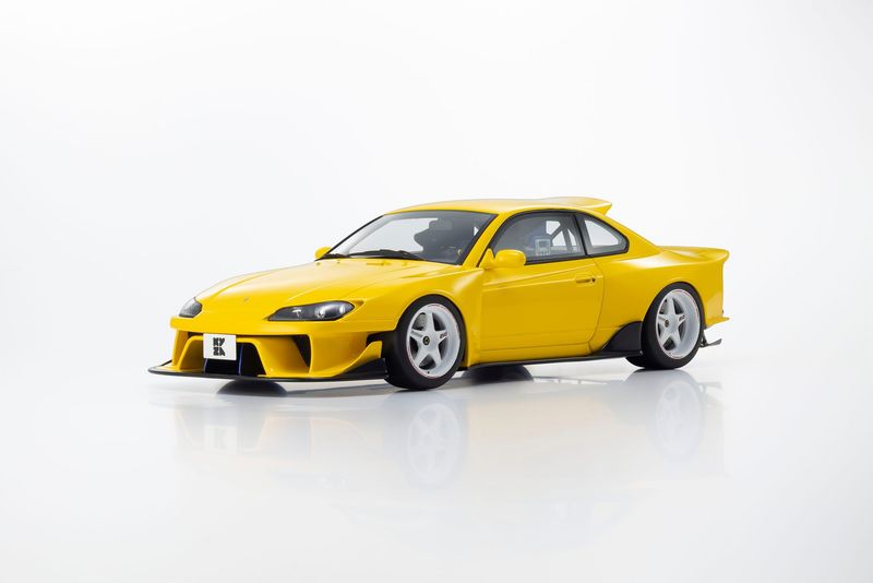 1:18 Kyosho - Nissan Silvia S15 Khyzyl Saleem Yellow