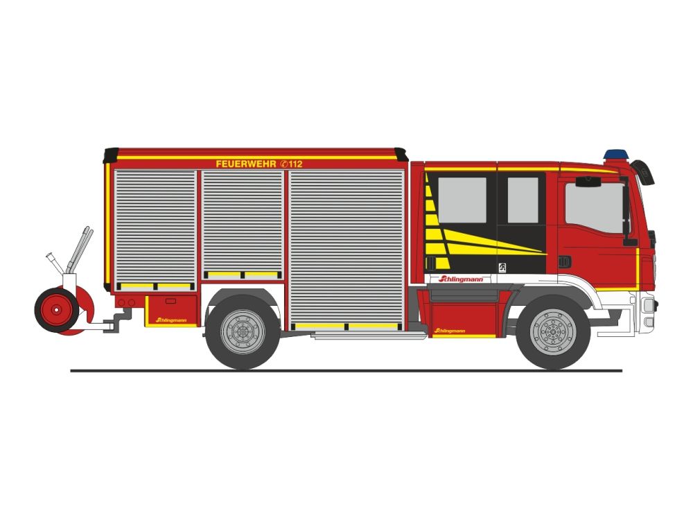 1:87 Rietze - MAN Schlingmann Varus 13t, 2008, Vorführdesign