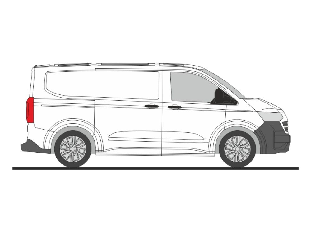 1:87 Rietze - VW e-Transporter KR T7, weiss