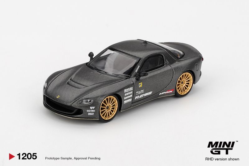 1:64 Mini GT - 2025 Mazda RX7 (FD3S) Re-Amemiya Matsukiyo Koku 3 Rotor NA-7 TAS Best Tuned Car Award