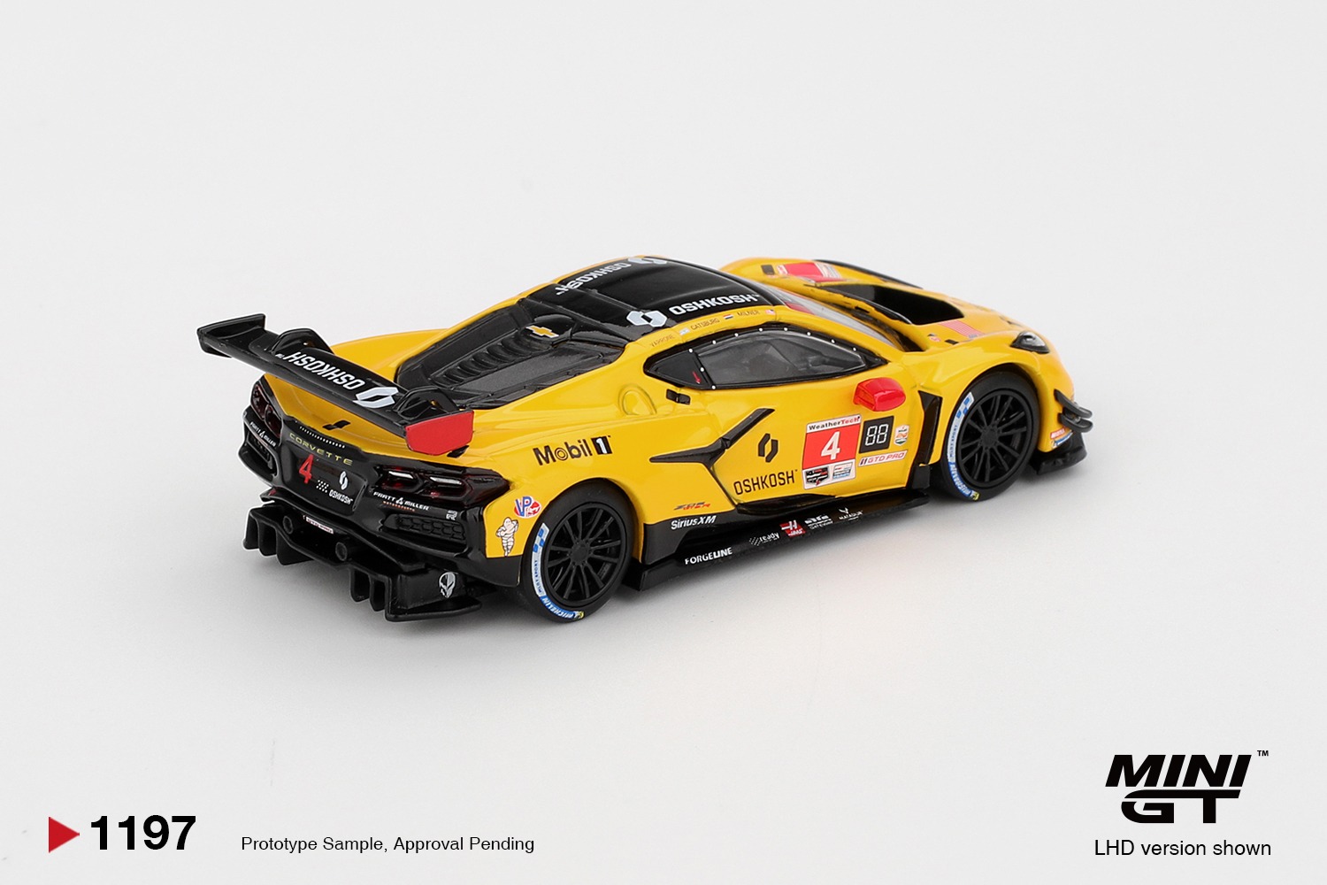 1:64 Mini GT - 2025 Chevrolet Corvette Z06 GT3.R #4 Corvette Racing By Pratt Miller Motorsports Daytona 24 hrs *Blister packaging*