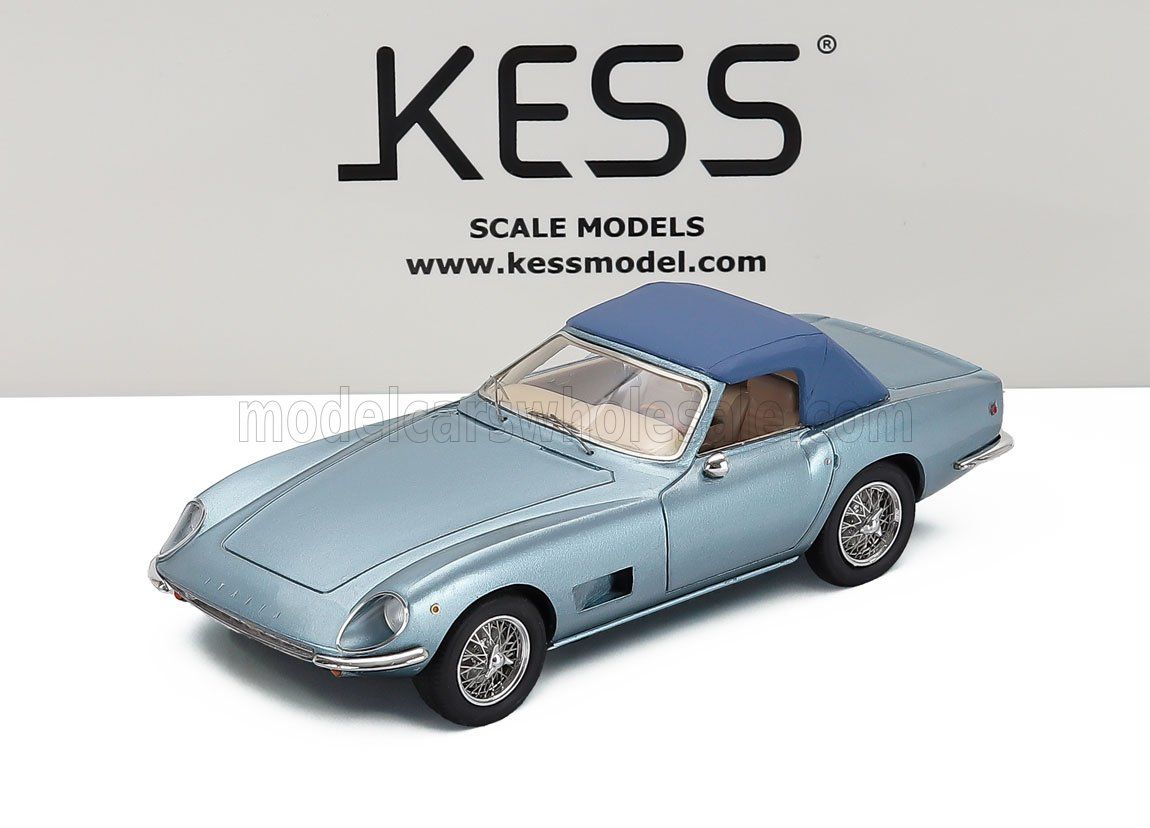 1:43 Kess Model - 1969 Intermeccanica Italia Spider Light Blue Metallic