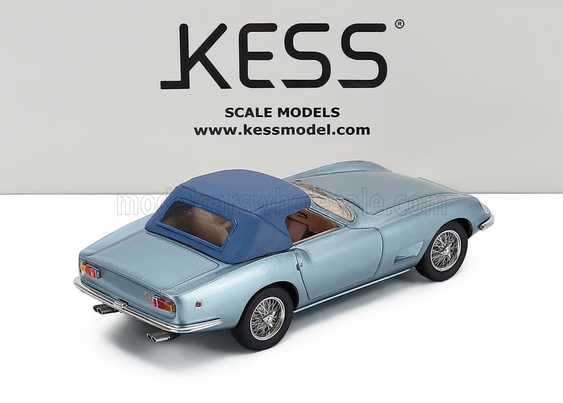 1:43 Kess Model - 1969 Intermeccanica Italia Spider Light Blue Metallic