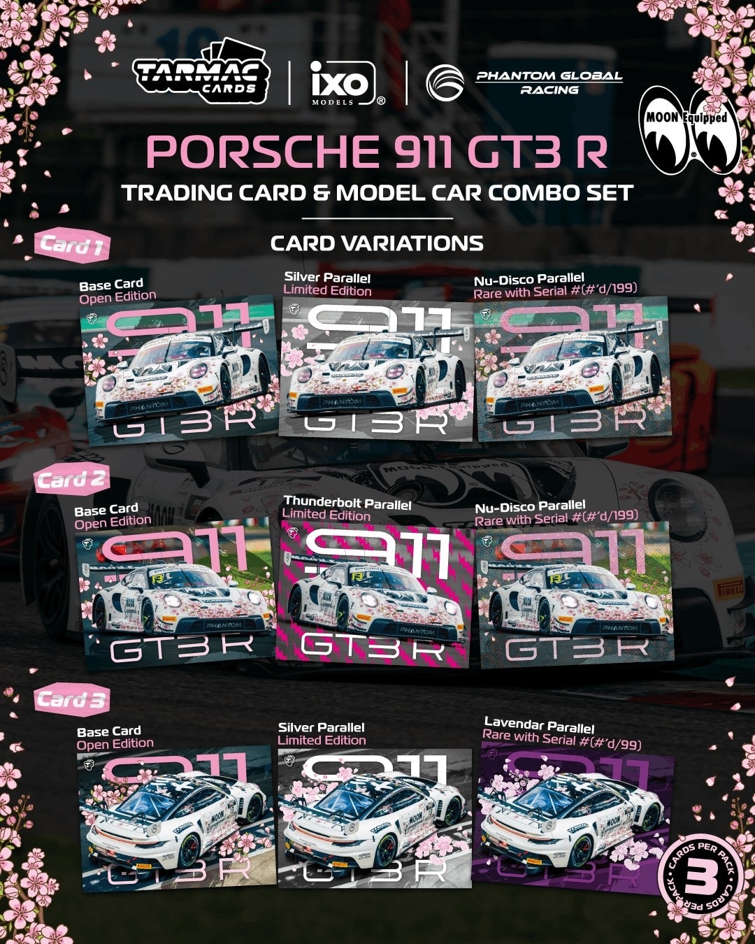 1:64 Tarmac - 2025 Porsche 911 (992) GT3 R #13 Suzuka 1000 km *Tarmac Cards*