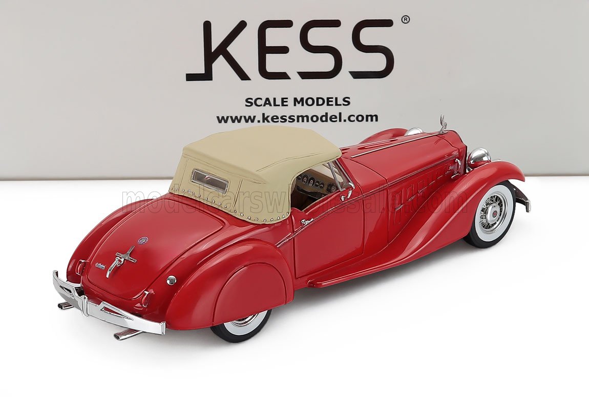 1:43 Kess Model - 1949 Packard Bayliff 1107 Roadster Red