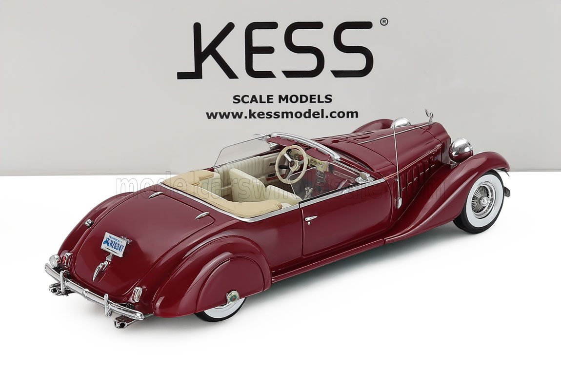 1:43 Kess Model - 1949 Packard Bayliff Roadster Red