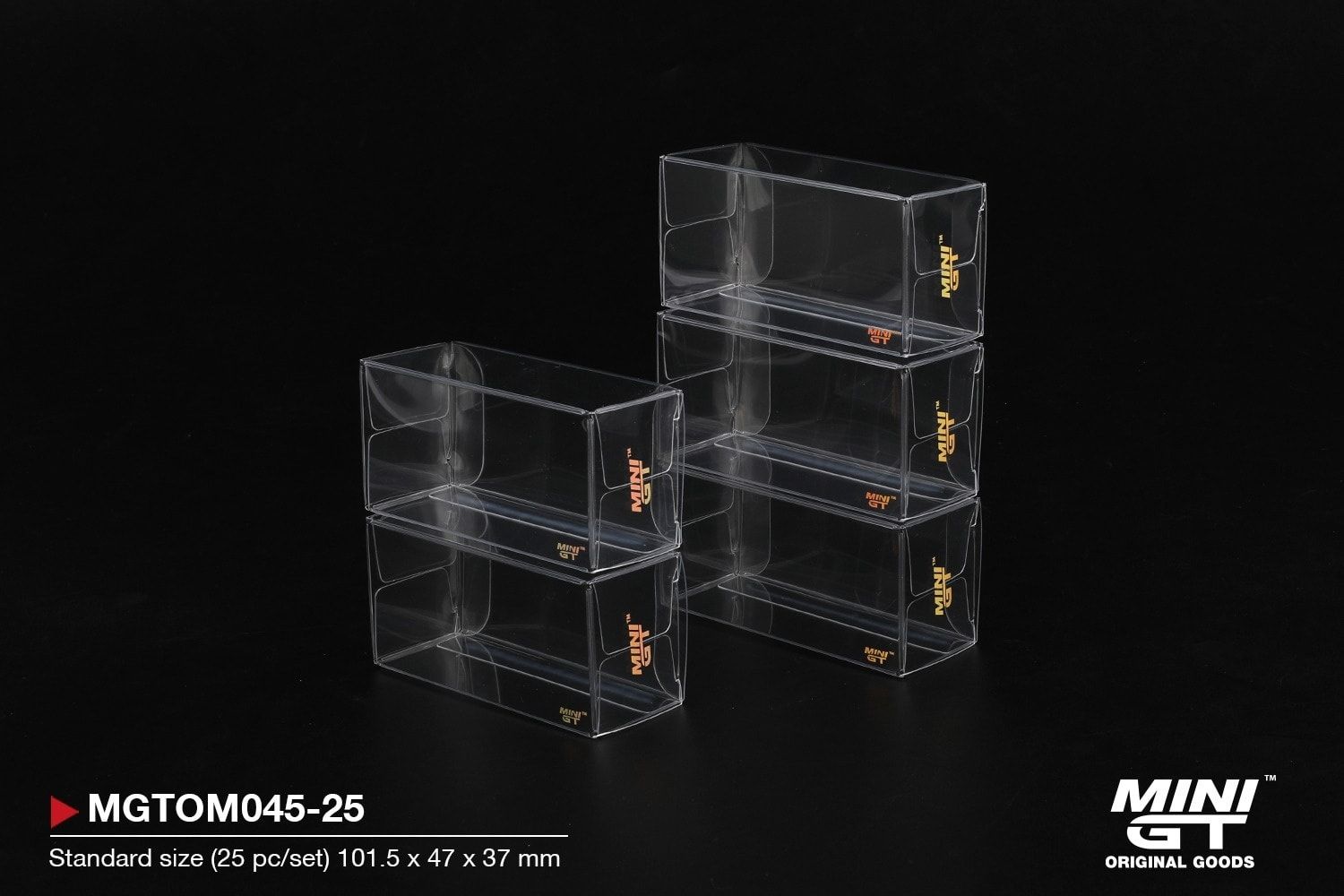 1:64 Mini GT Zubehör - Box Protector Type B: SUV size (10 pc/set) *10,15cmx4,7cmx5cm*