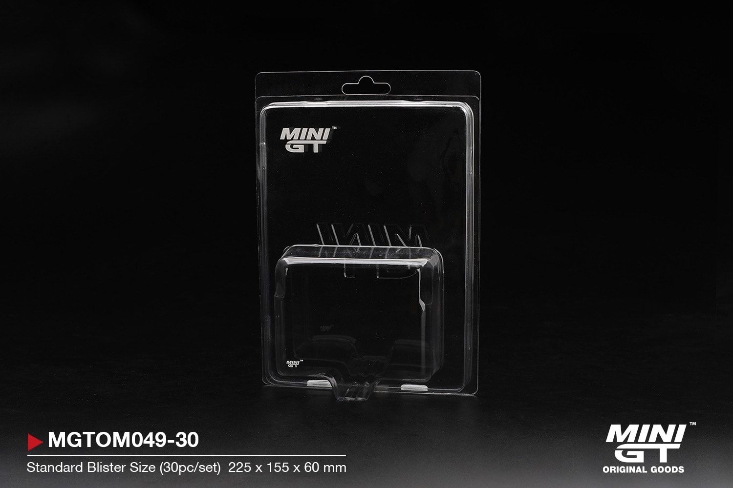 1:64 Mini GT Zubehör - Blister Protector Type A: Standard Blister Size (30pc/set) *22,5cmx15,5cmx6cm*