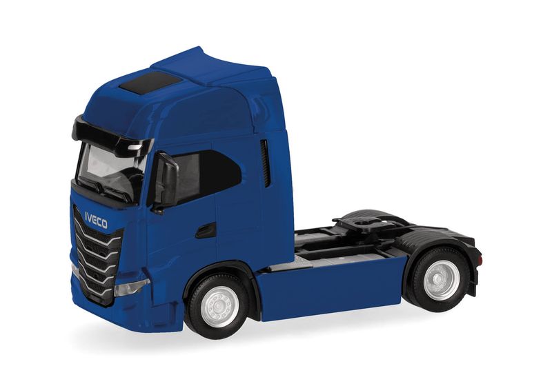 1:87 Herpa - Iveco S-Way facelift (MY24) Zugmaschine 2achs, ultramarinblau