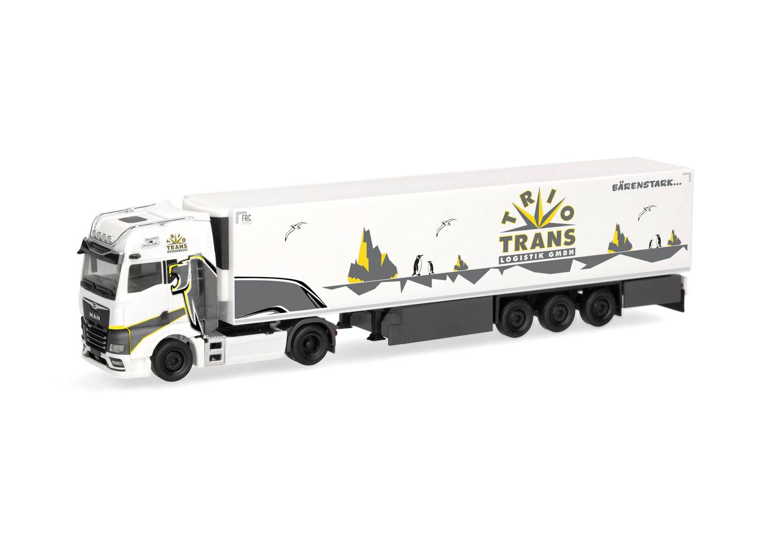 1:87 Herpa - MAN TGX GX Kühlkoffer-Sattelzug 